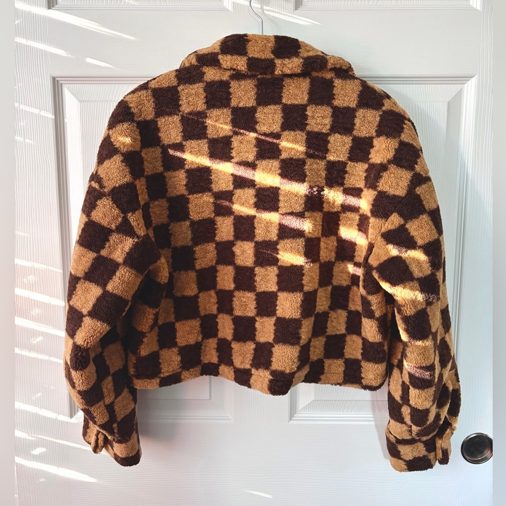 Lulu's Checkered Snap Button Shacket - image 2